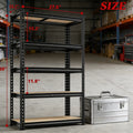 5-Tier Heavy-Duty Adjustable Storage Shelving Unit