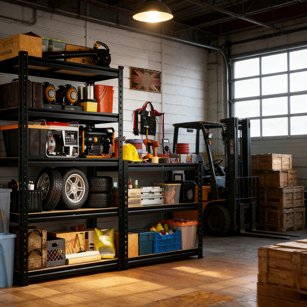 5-Tier Heavy-Duty Adjustable Storage Shelving Unit